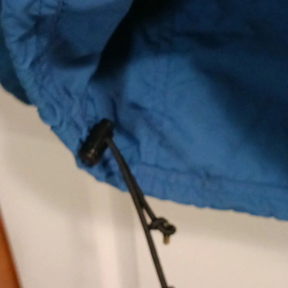 Vintage LL Bean 2-piece half zip windbreaker rain suit jogging pants - L - blue - Picture 7 of 16